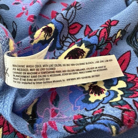 Free People Intimates Floral Kimono Duster Cardigan | Boho Lounge OSFM - Picture 6 of 11